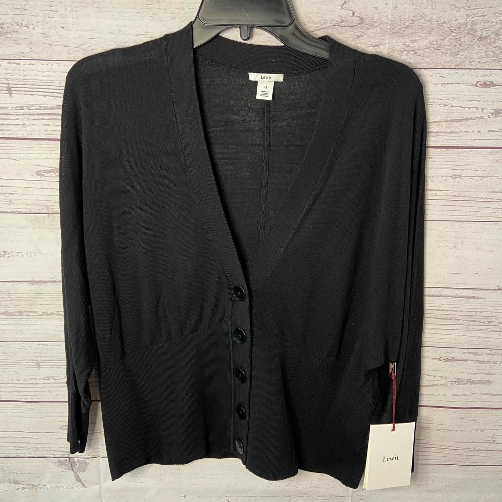 Lewis Sweater, New, Black, Size XL